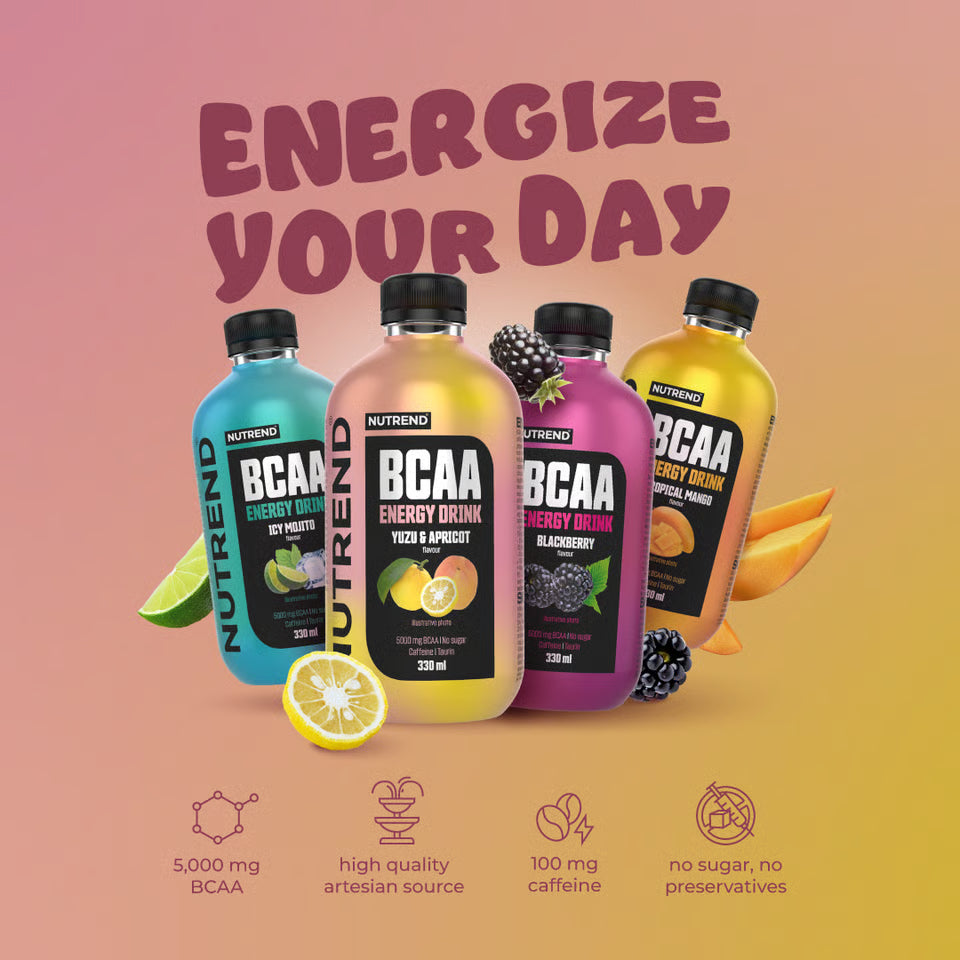 Nutrend BCAA Energy Drink 8 x 330 ml