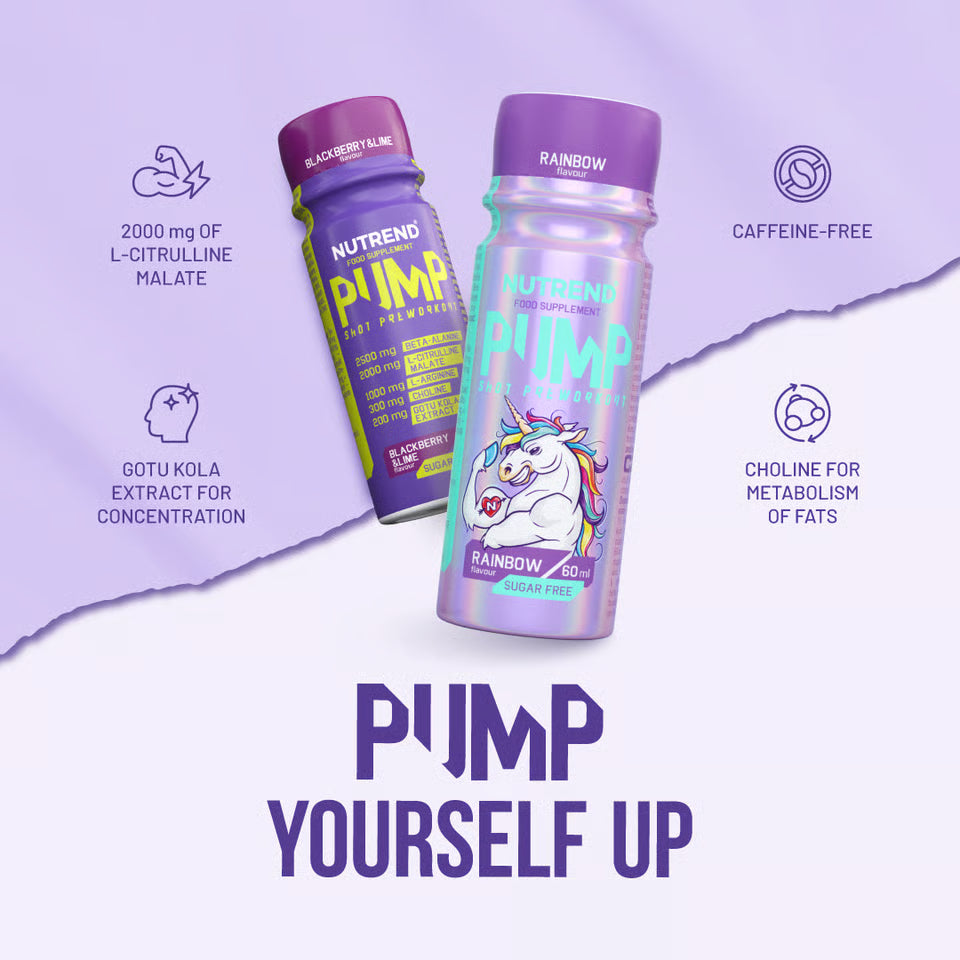 Nutrend Pump Pre-Workout Shot 20 x 60ml
