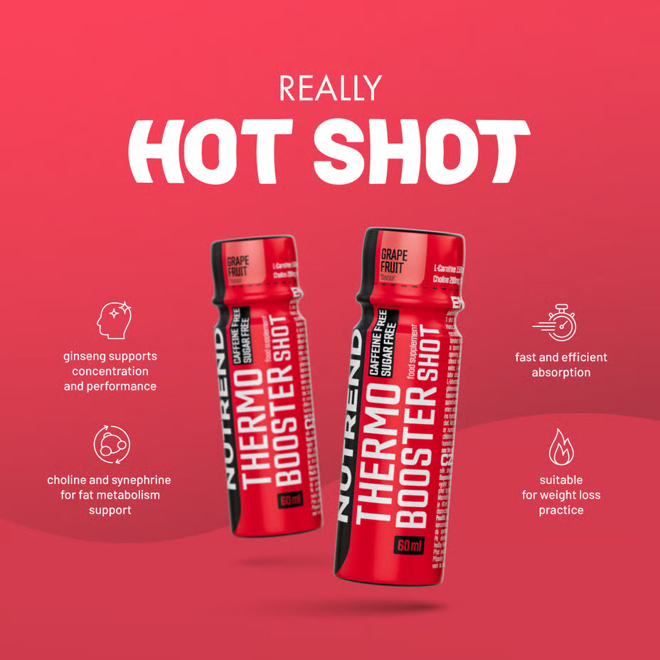 Nutrend Thermobooster Shot 20 x 60ml Grapefruit