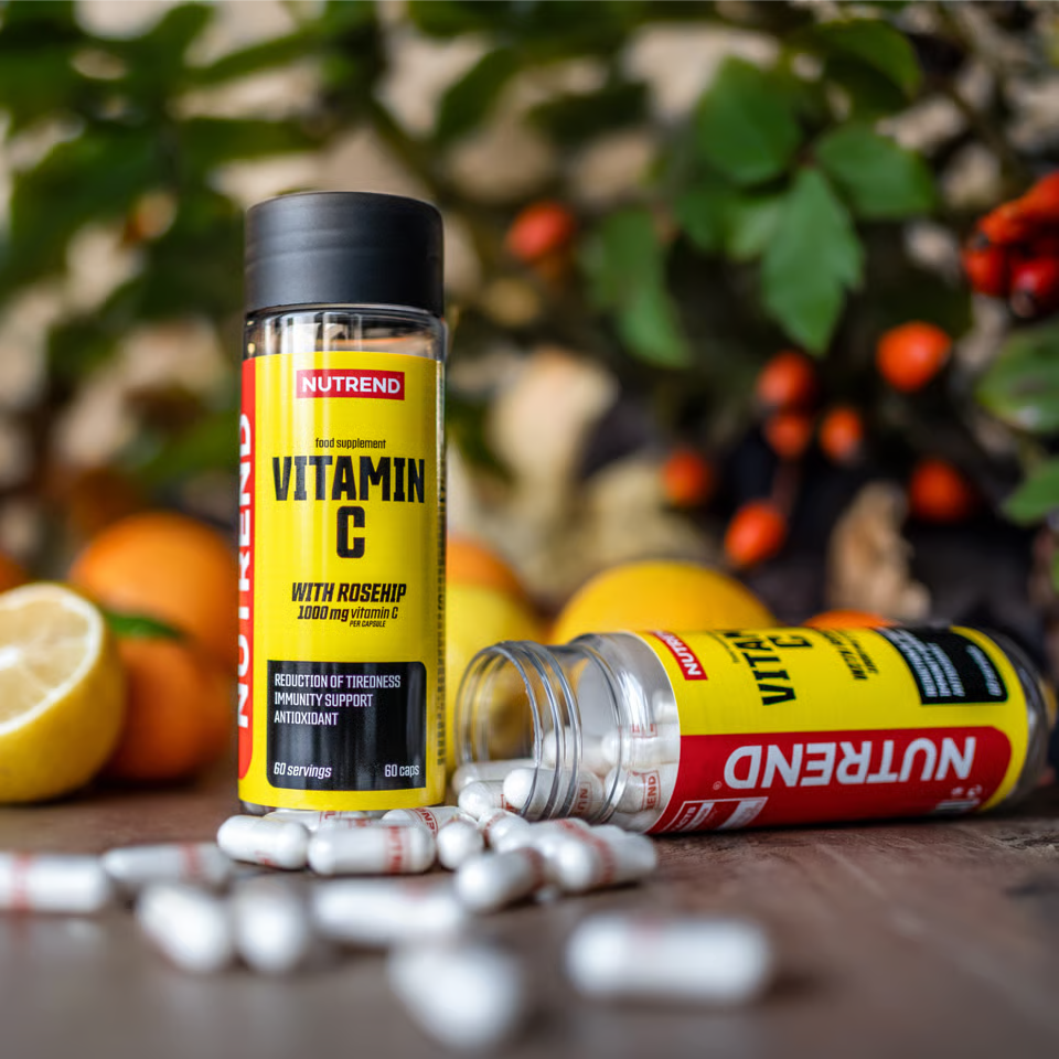 Nutrend Vitamin C with Rosehip 60 Kapslar