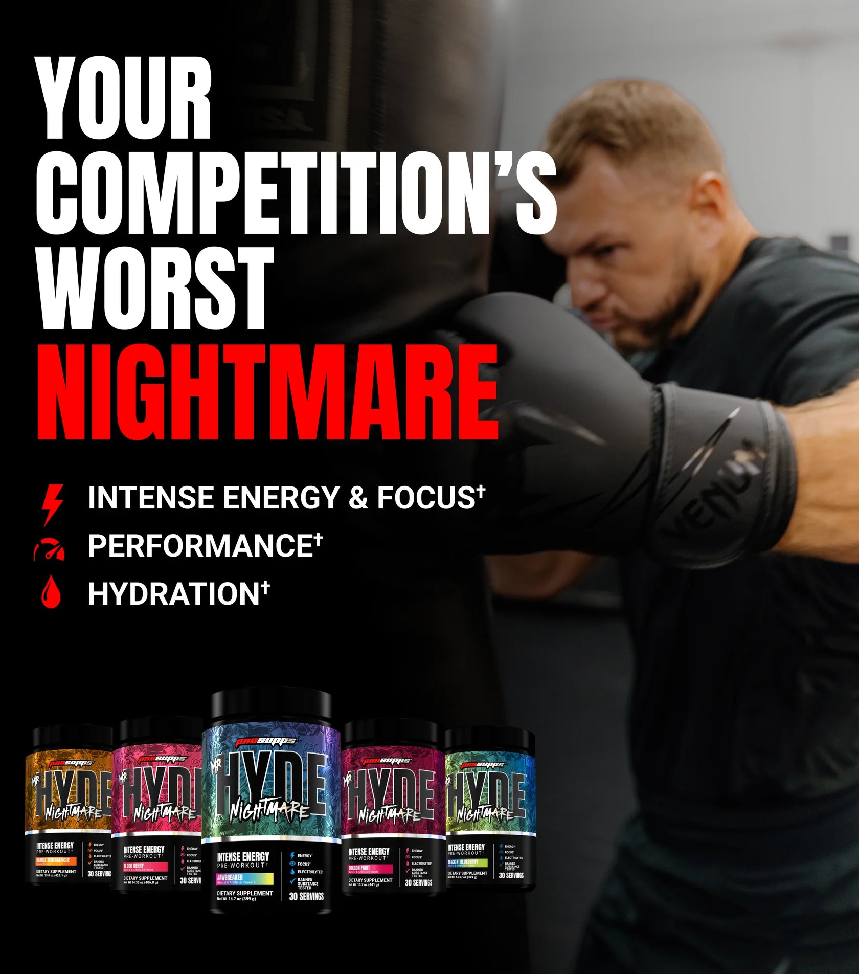 ProSupps Hyde Nightmare 306g