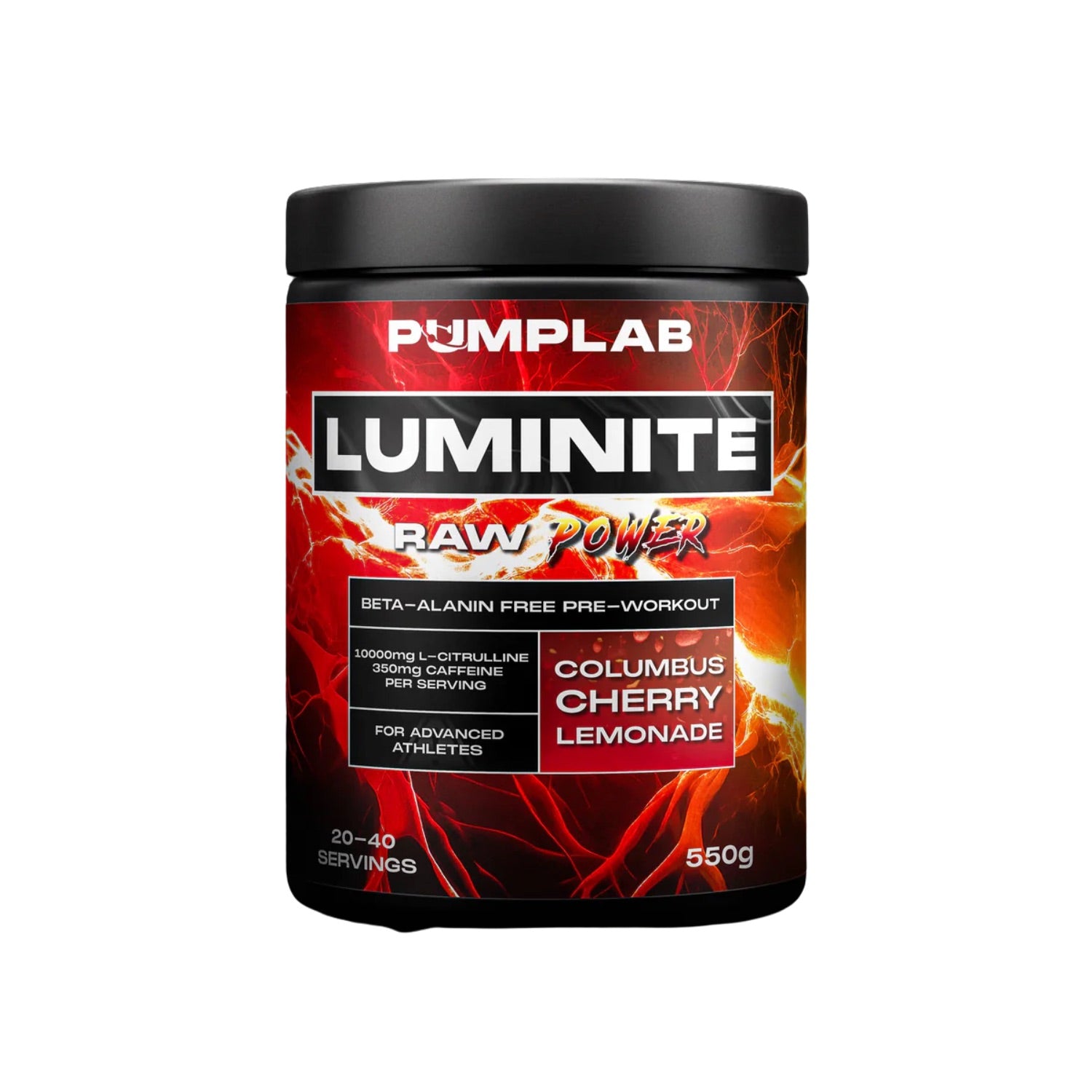 PumpLab Luminite Beta Alanin Free Preworkout 550g