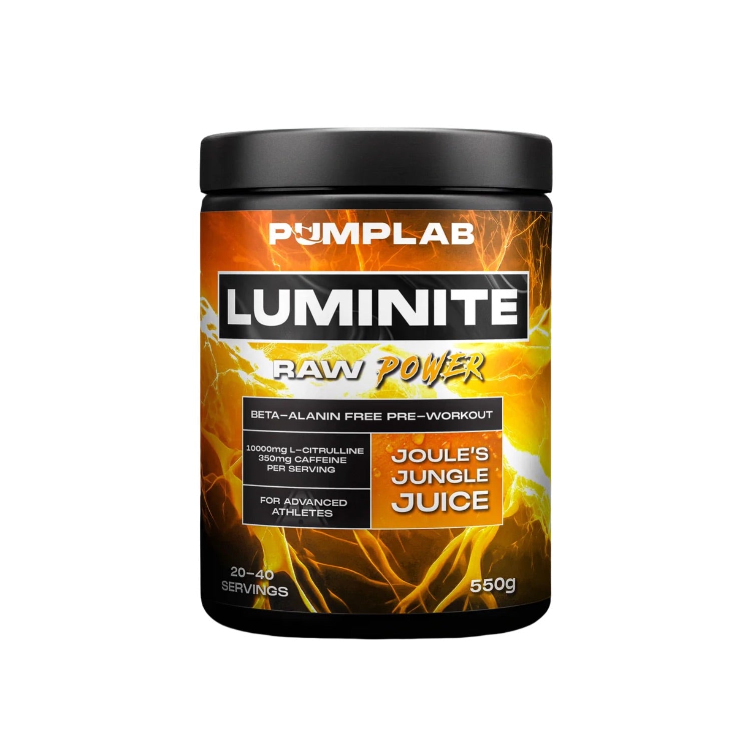 PumpLab Luminite Beta Alanin Free Preworkout 550g