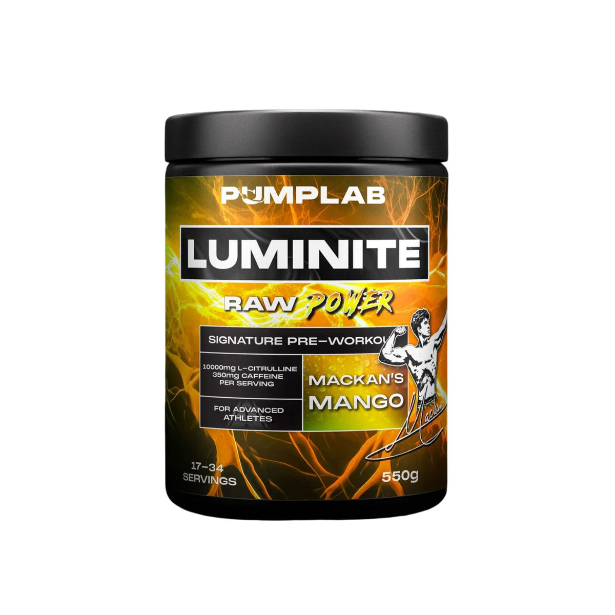 PumpLab Luminite Beta Alanin Free Preworkout 550g