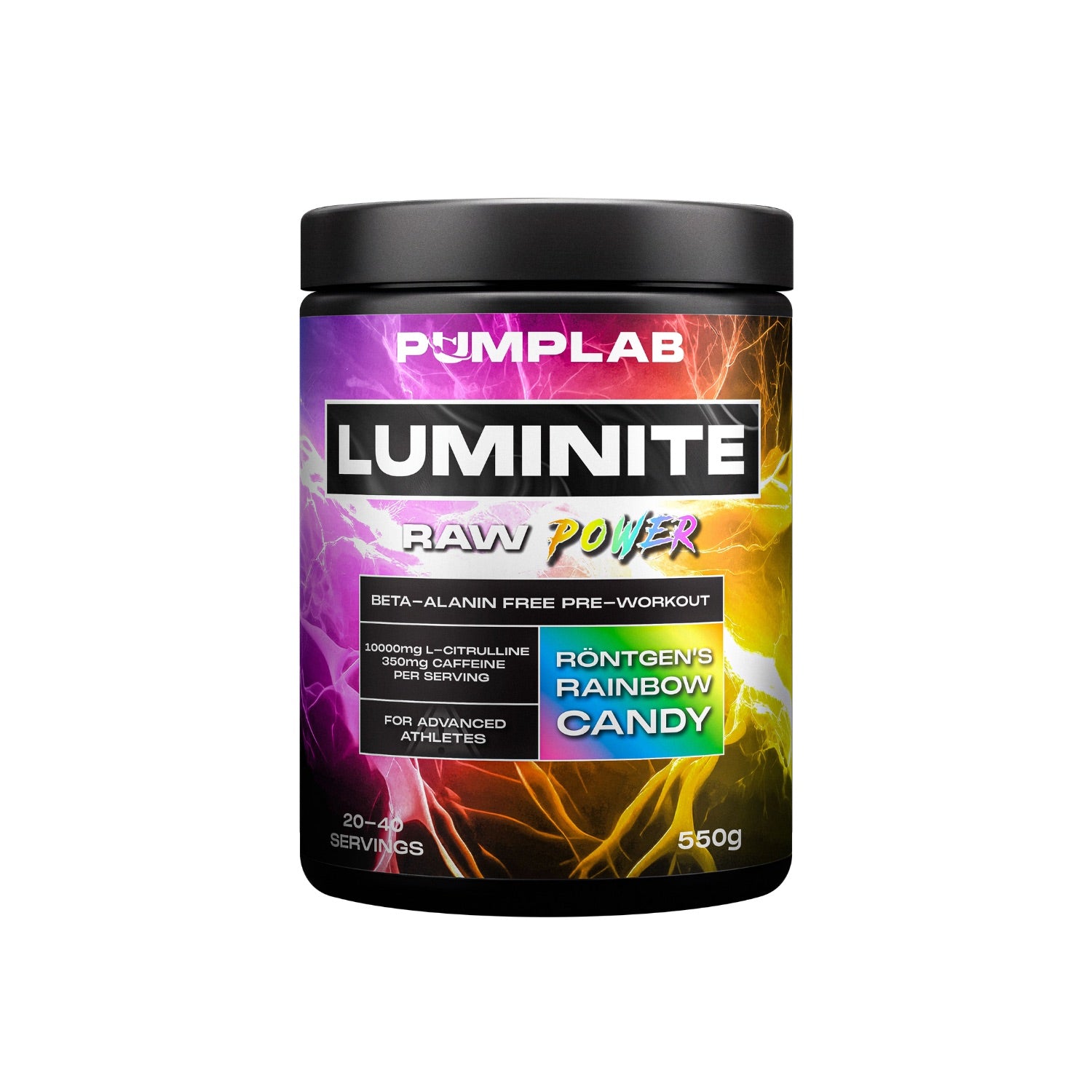 PumpLab Luminite Beta Alanin Free Preworkout 550g