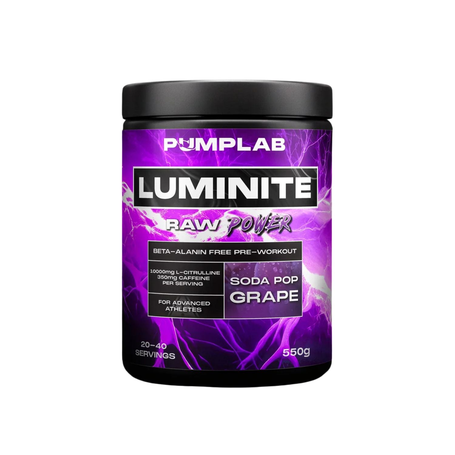 PumpLab Luminite Beta Alanin Free Preworkout 550g