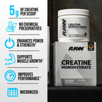 Raw Nutrition Creatine Monohydrate 213g