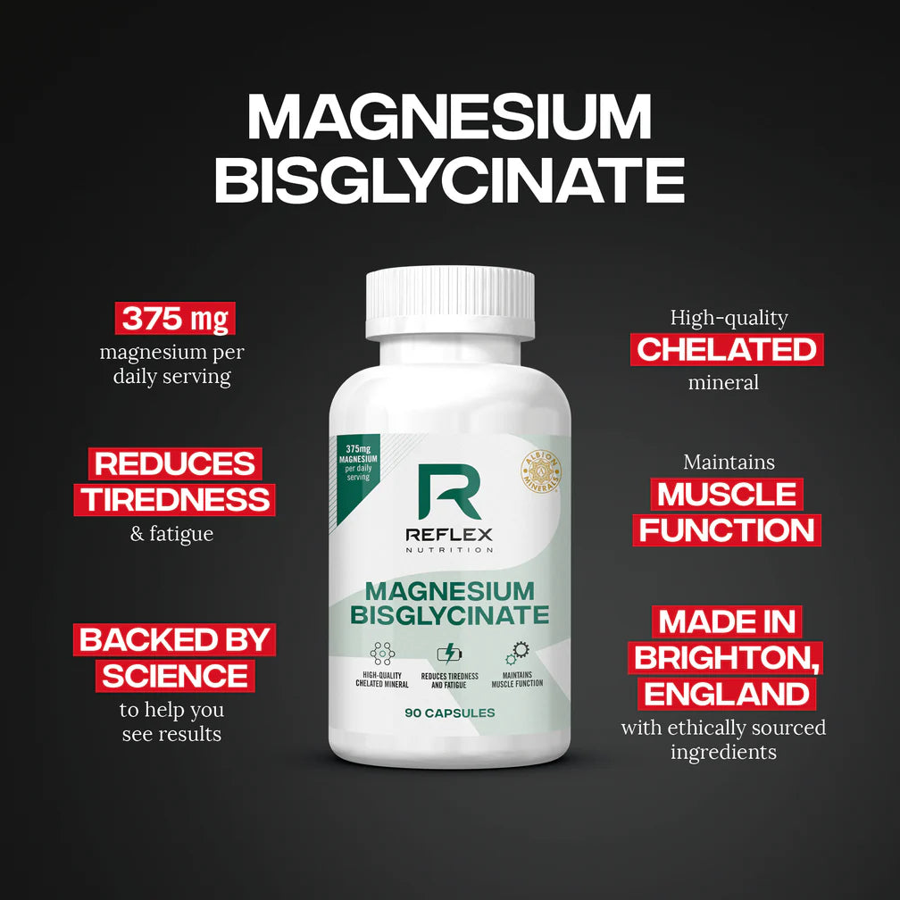 Reflex Nutrition Magnesium Bisglycinate 90 Kapslar
