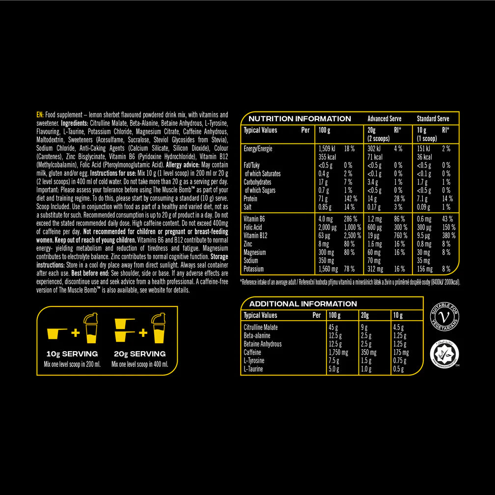 Reflex Nutrition The Muscle Bomb 400g