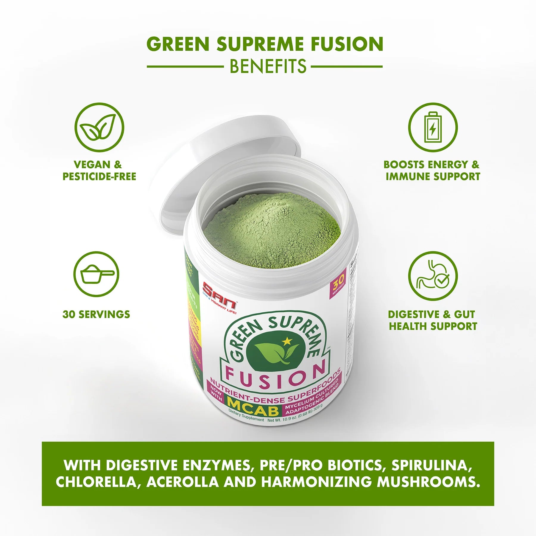 SAN Green Supreme Fusion 316 g