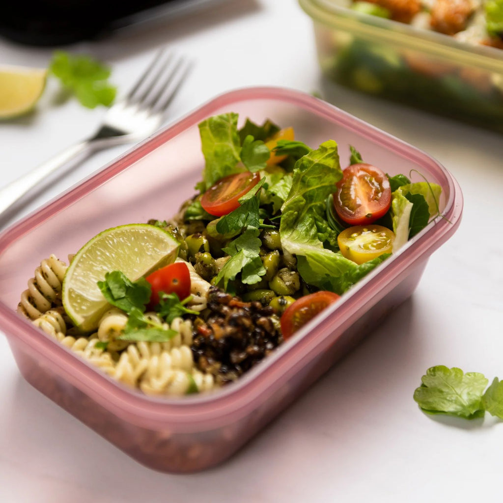 SmartShake Food Storage Container Deep Rose