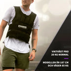 Thunder Fitness Viktväst PRO 20 kg Normal
