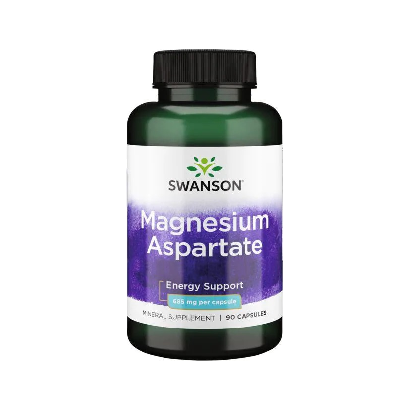 Magnesium Aspartate, 685mg - 90 caps