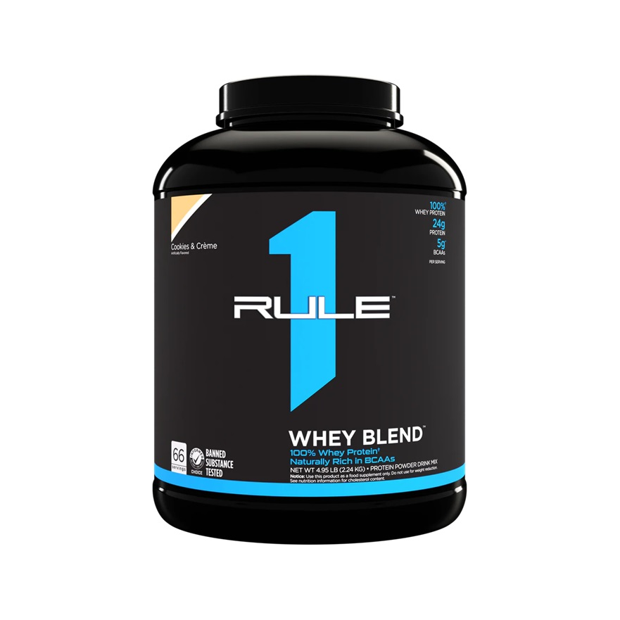 R1 Whey Blend, Cookies & Creme - 2240 grams