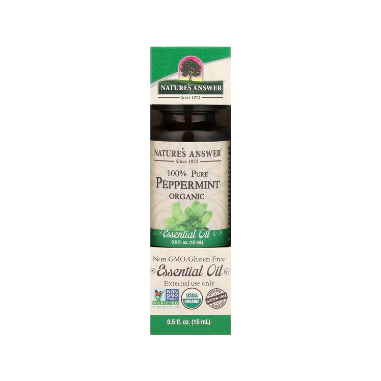 100% Pure Peppermint Essential Oil - 15 ml.