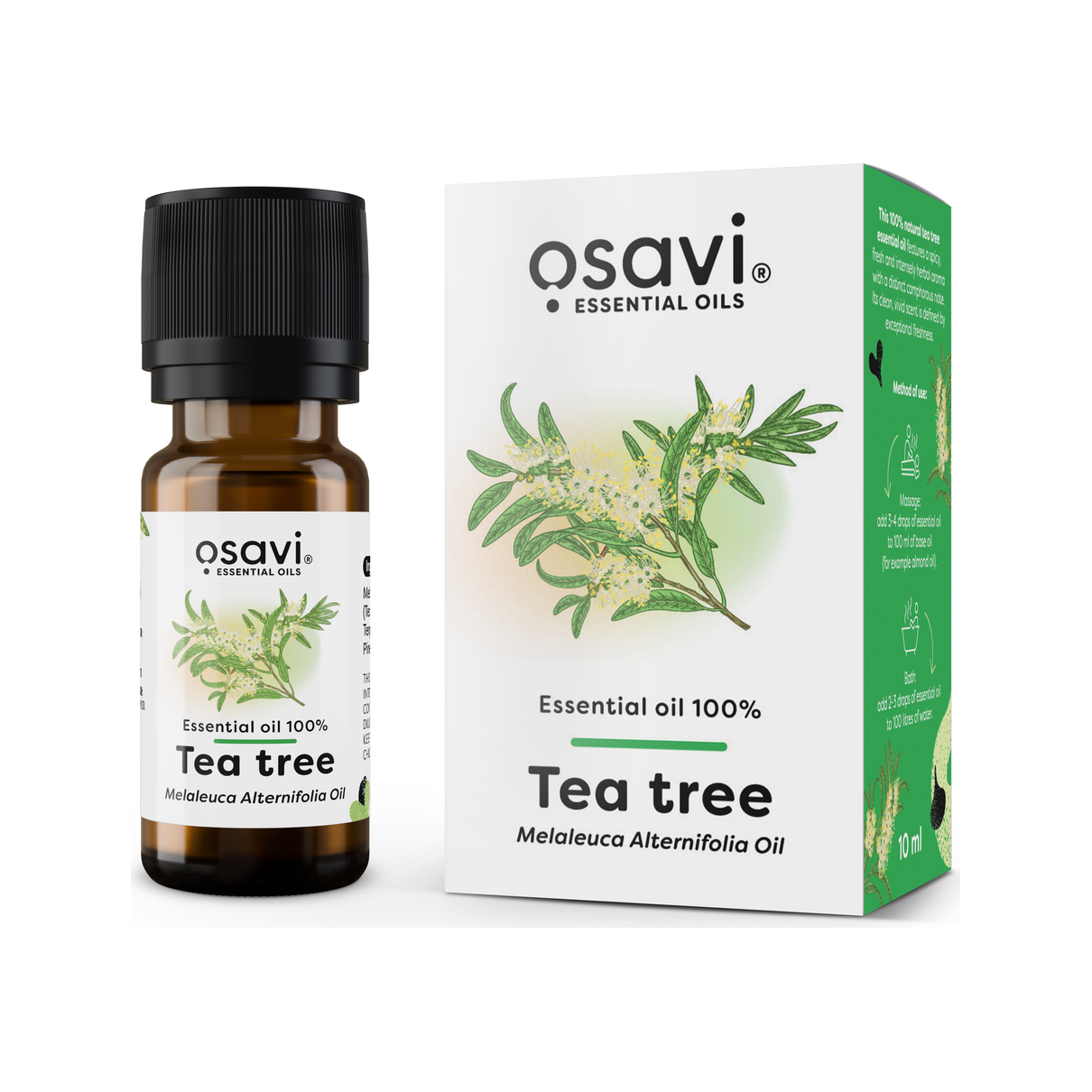 Essential Oil 100%, Tea tree - 10 ml.