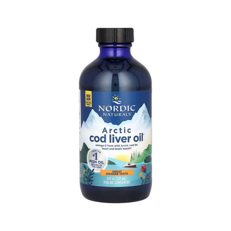 Arctic Cod Liver Oil, 1060mg Orange - 237 ml.