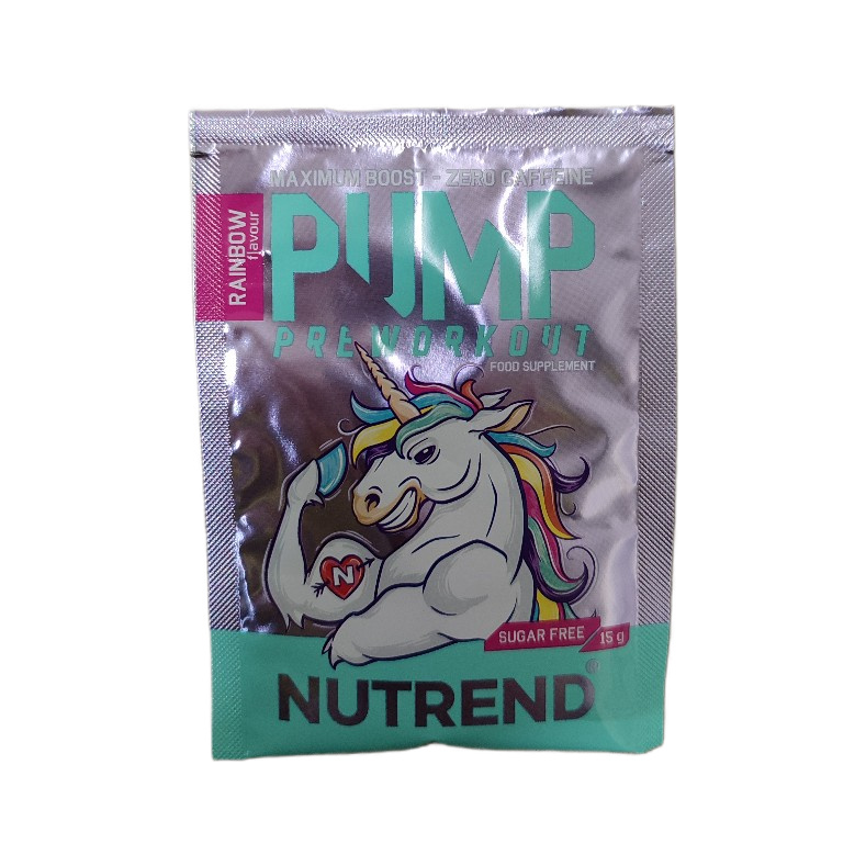 Pump Pre-Workout, Rainbow - 15 grams (1 serving)