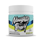 Hydration-dryckesmix, turkos/blå randig burk med Citrus Dream-smak
