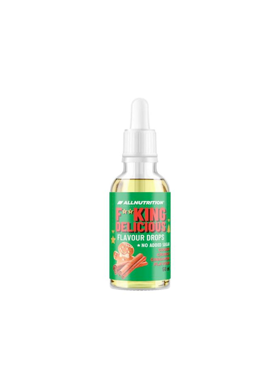 Allnutrition Fitking Delicious Flavour Drops 50ml Cookie Crunch Cinnamon