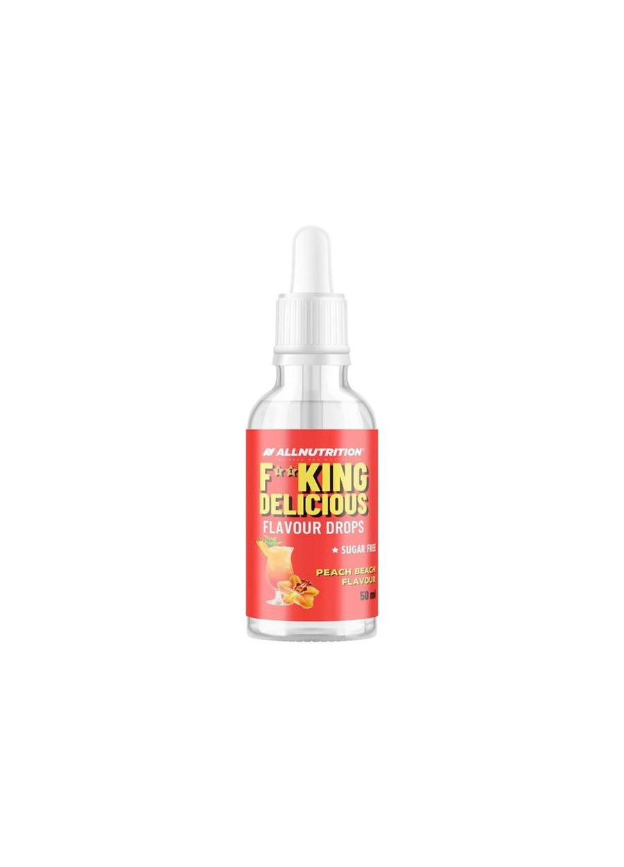 Allnutrition Fitking Delicious Flavour Drops 50ml Peach Beach