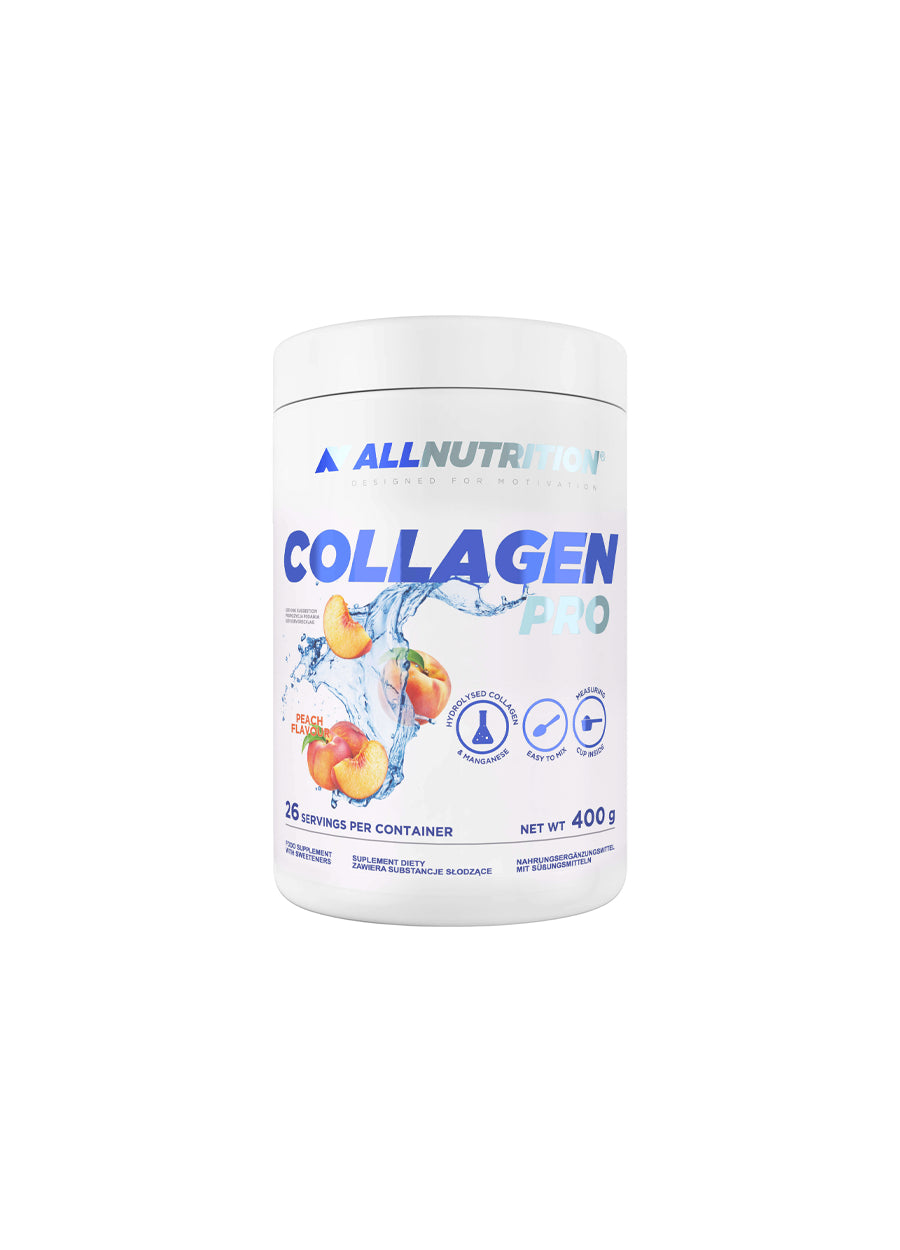 Allnutrition Collagen Pro 400g Peach Framsida