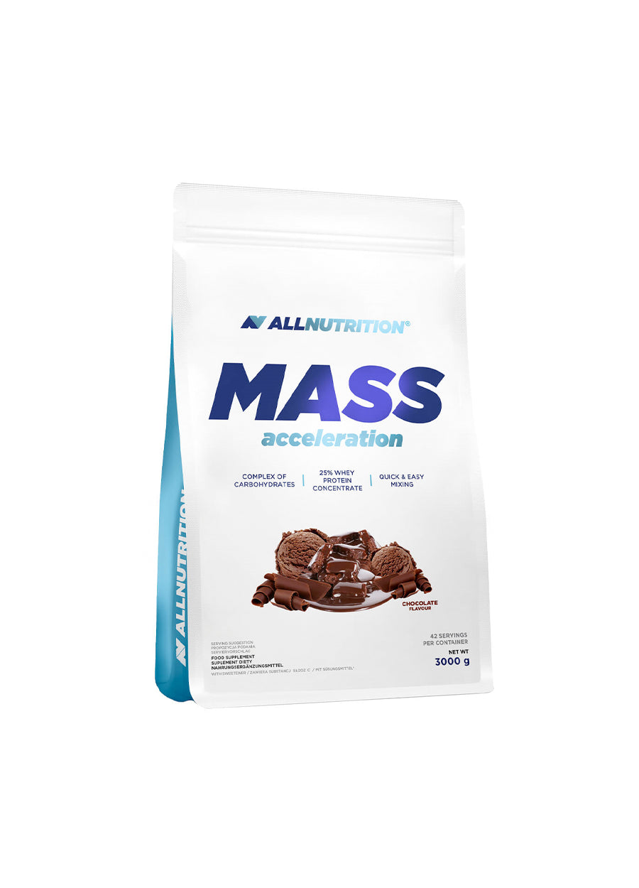 Allnutrition Mass Acceleration 3000g Chocolate Framsida