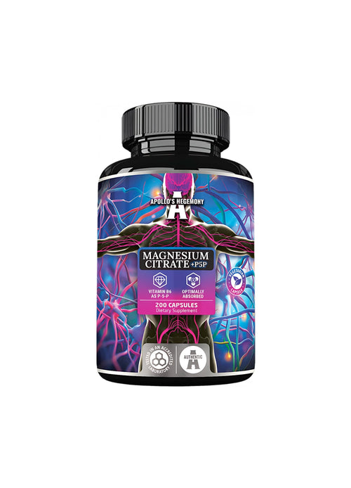 Apollo's Hedgemony Magnesium Citrate + P5P 200 Kapslar
