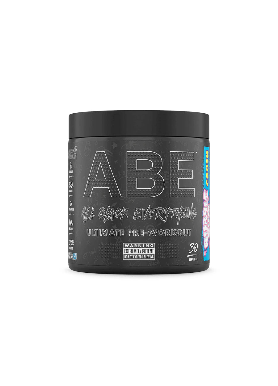 Applied Nutrition ABE All Black Everything PWO 375g Bubblegum Crush framsida