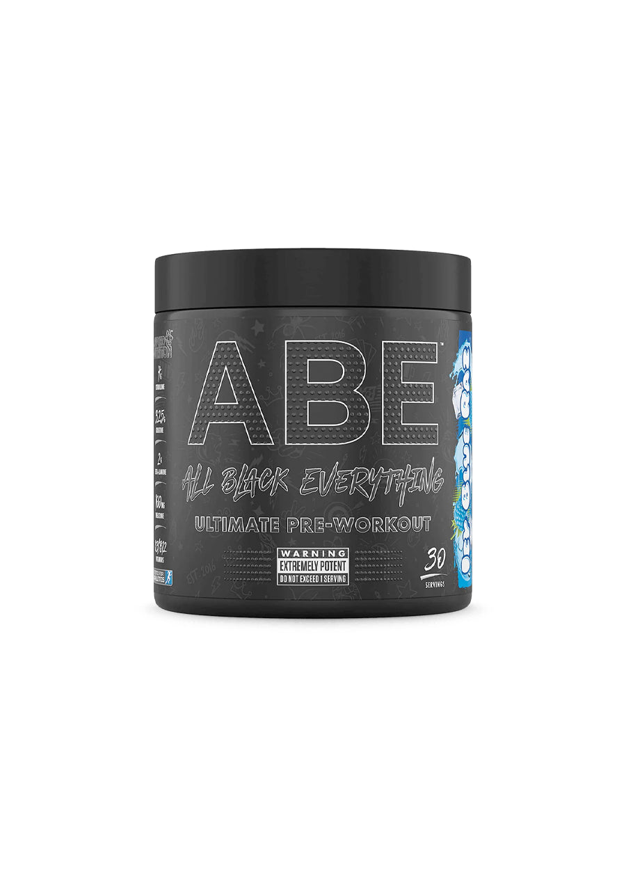 Applied Nutrition ABE All Black Everything PWO 375g Icy Blue Raz framsida