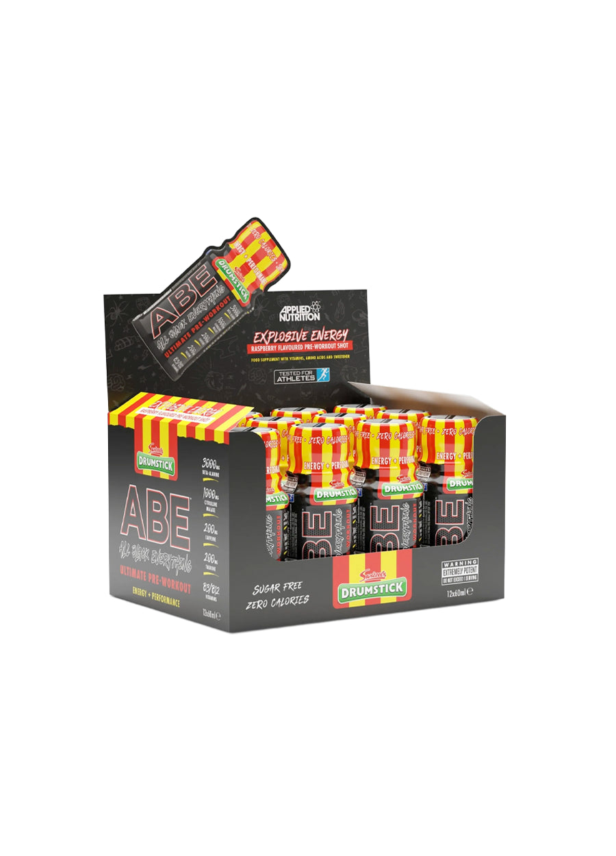 Applied Nutrition ABE Shot 12 x 60 ml, orange och flerpack i kartong