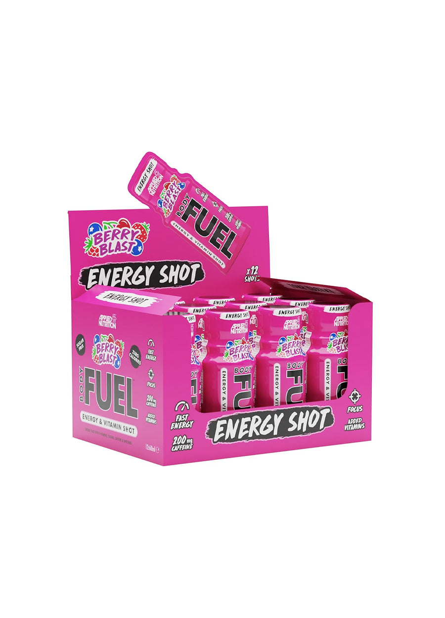 Applied Nutrition Bodyfuel Energy Shots 12 x 60ml Berry Blast