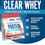Paketpåse Clear Whey Protein från Applied Nutrition, smak Cranberry & Pomegranate 875 g