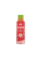 Röd CreaFlow flytande kreatinflaska med Sour Cherry-smak