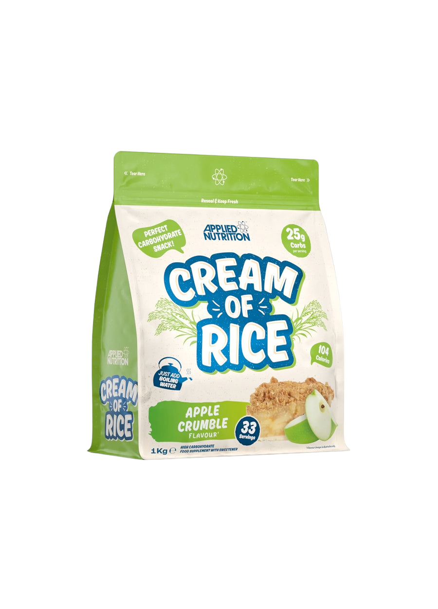 Applied Nutrition Cream of Rice-påse med apple crumble, 1 kg