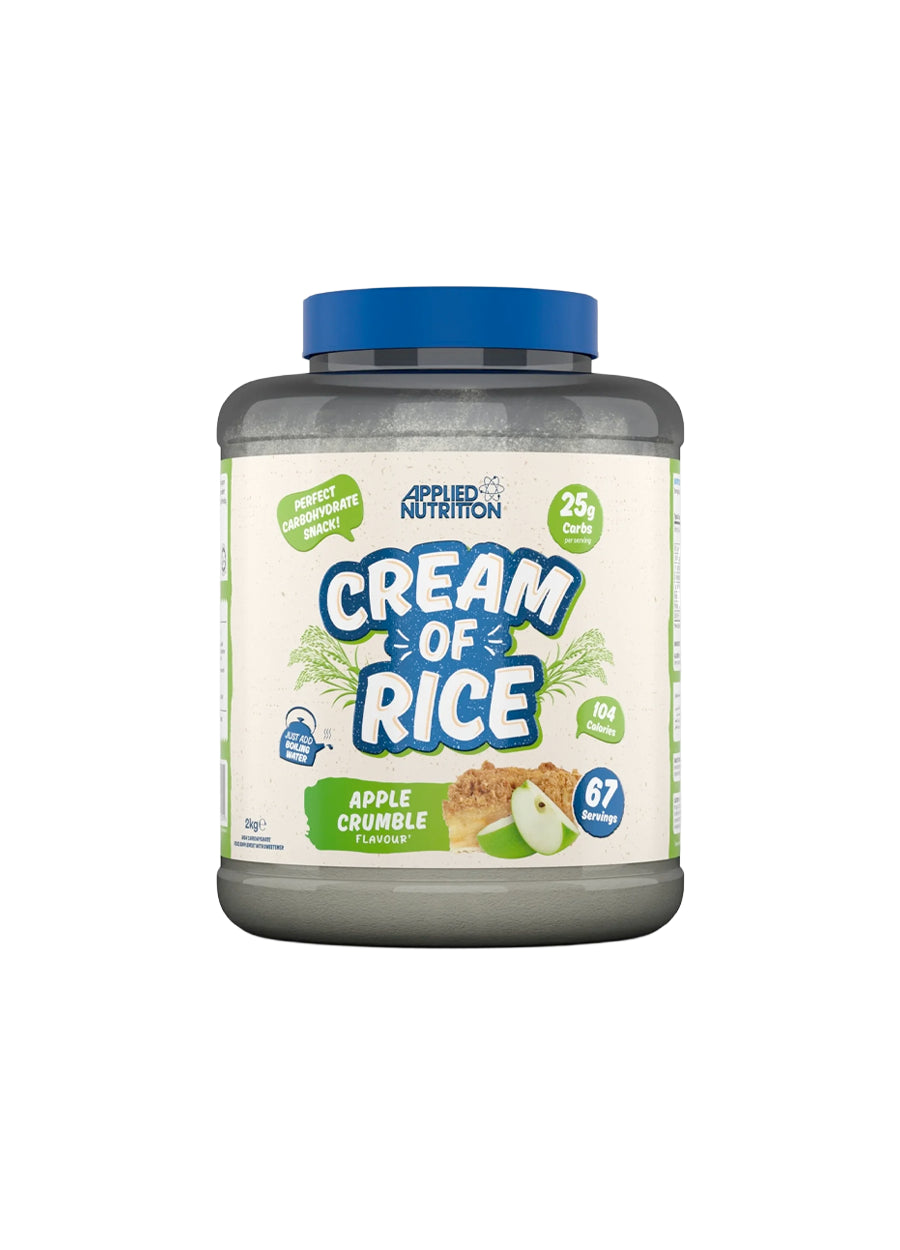 Applied Nutrition Cream of Rice 2000g Apple Crumble framsida
