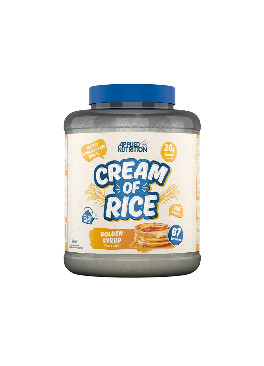 Applied Nutrition Cream of Rice 2000g Golden Syrup framsida