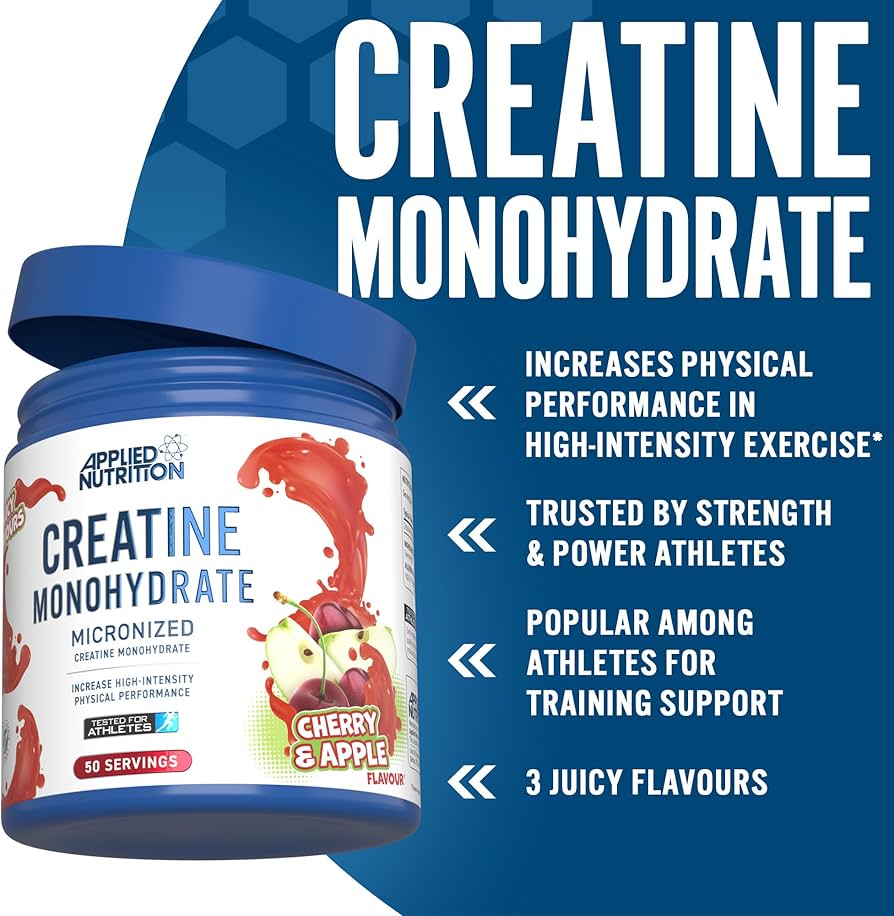 Applied Nutrition Creatine Monohydrate 250g fördelar