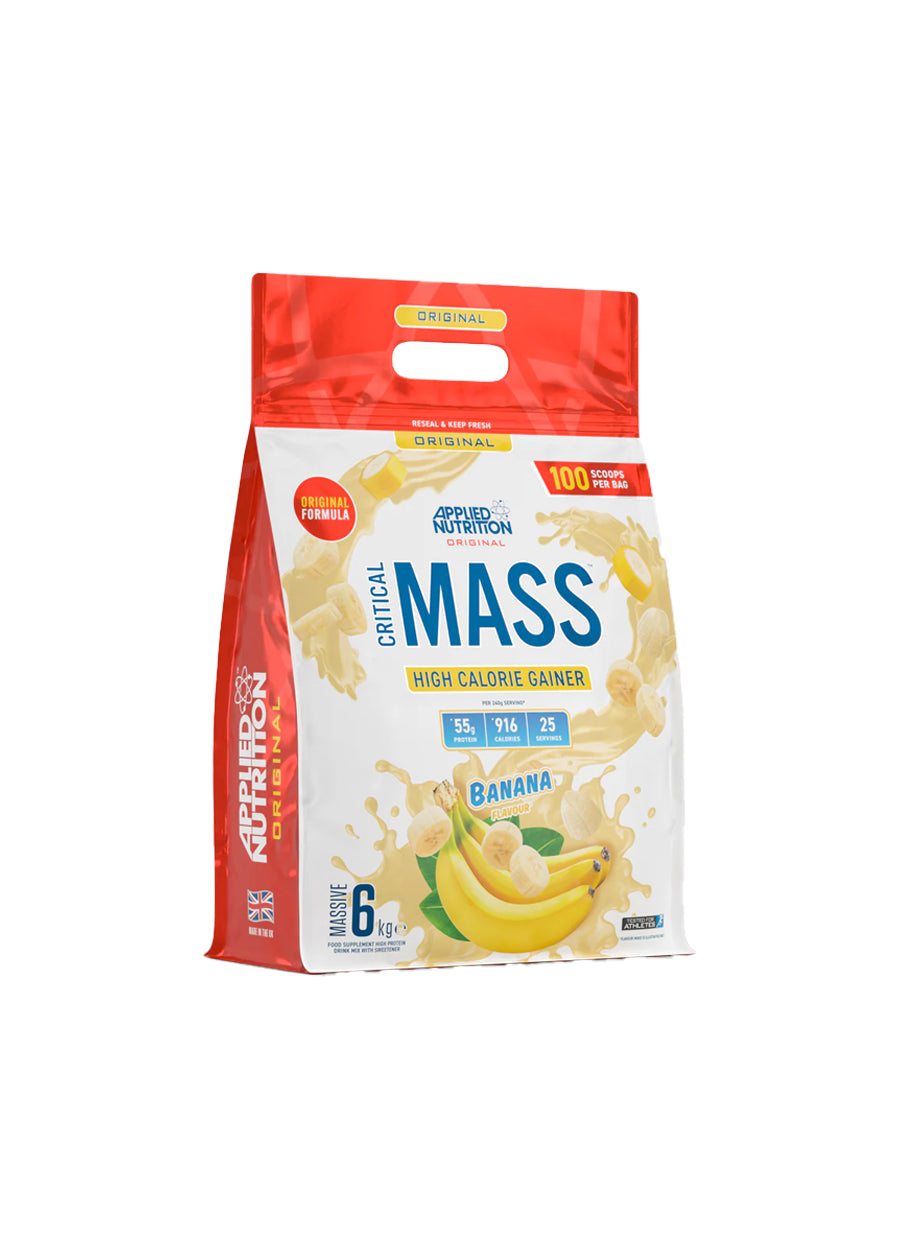 Applied Nutrition Critical Mass Original Gainer 6kg Banana Framsida