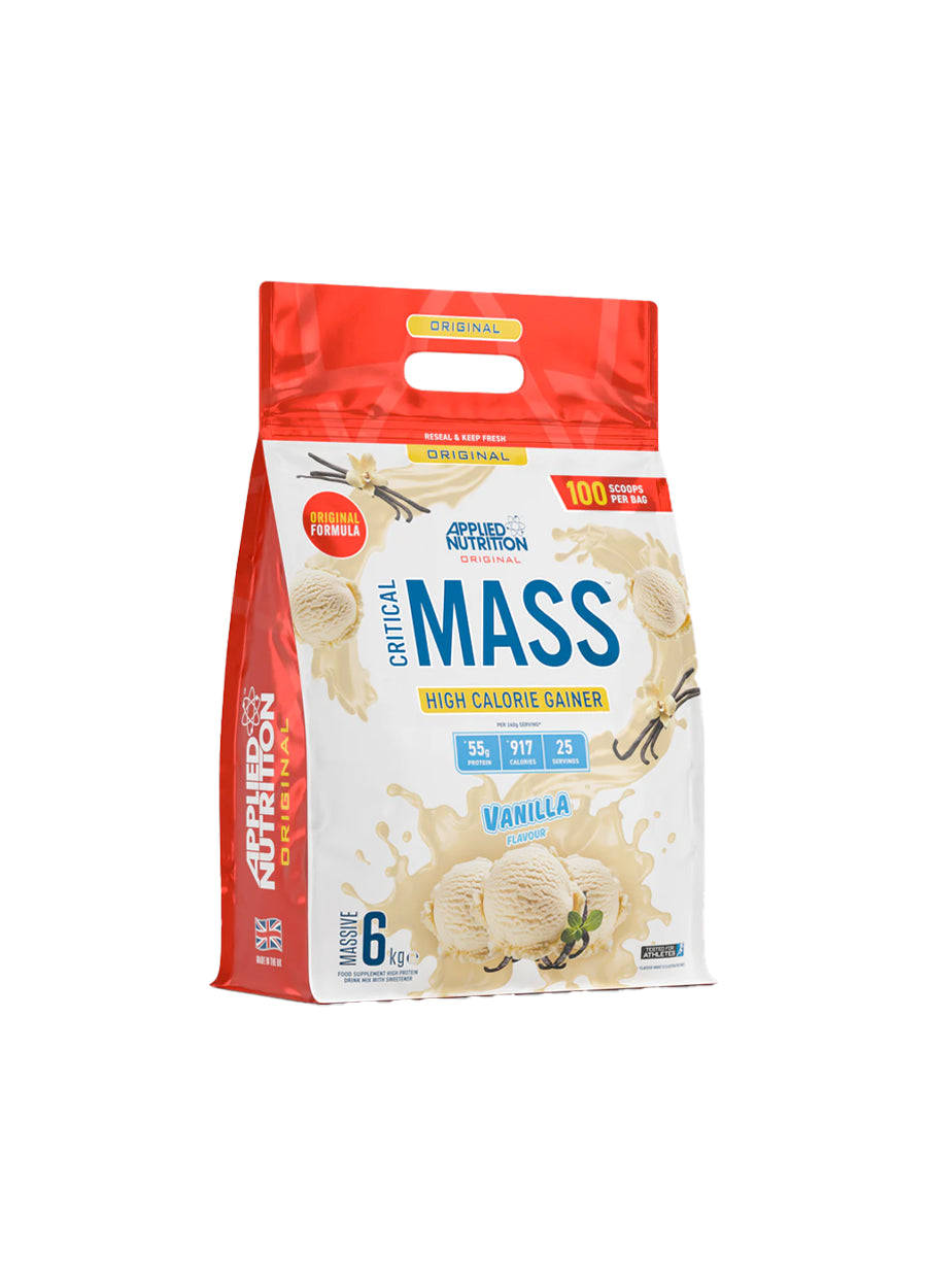 Applied Nutrition Critical Mass Original Gainer 6kg Vanilla Framsida