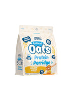 Påse med Critical Oats proteinhavregröt, gyllene sirapssmak.