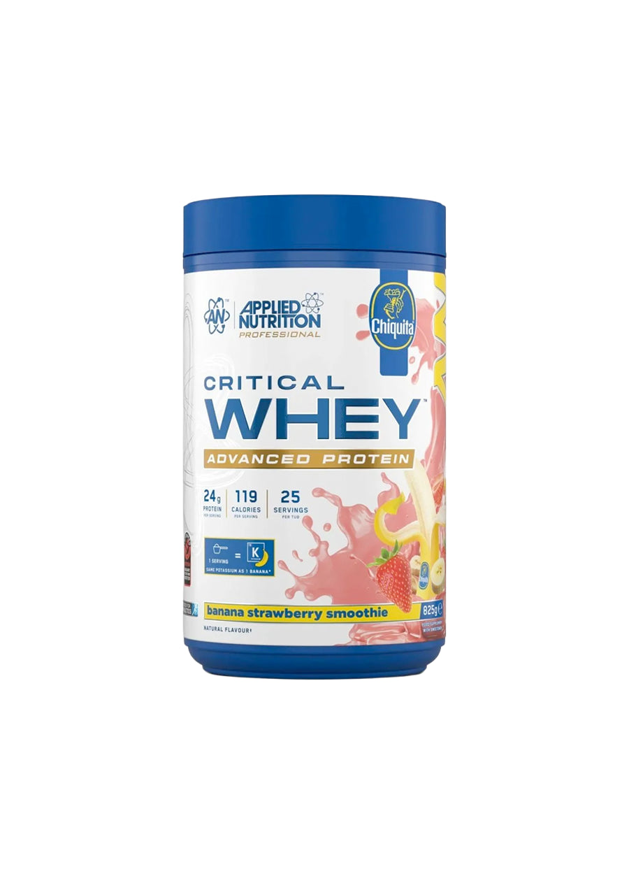 Applied Nutrition Critical Whey 825g Banana Strawberry Smoothie