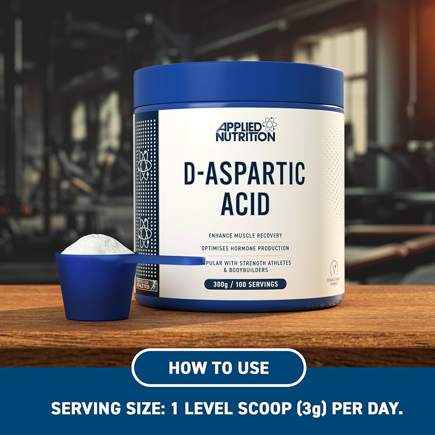 Applied Nutrition D-Aspartic Acid 3000mg 300g instruktioner