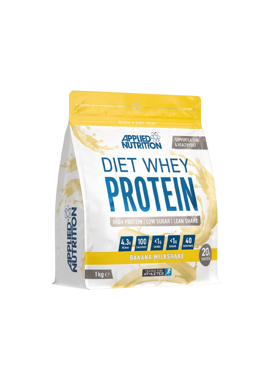 Applied Nutrition Diet Whey 1000g Banana Milkshake framsida