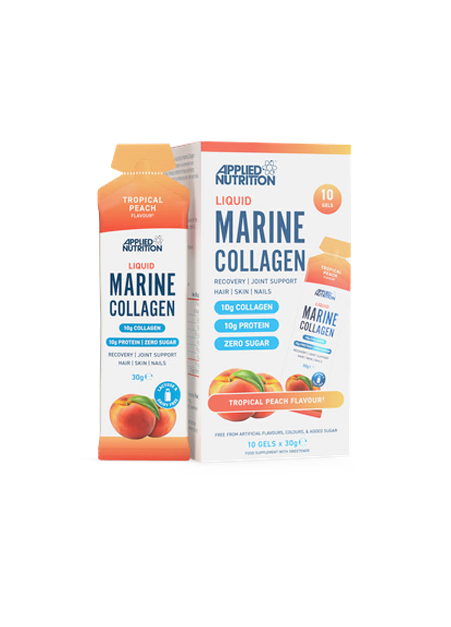 Applied Nutrition Liquid Marine Collagen 10 x 30g Tropical Peach
