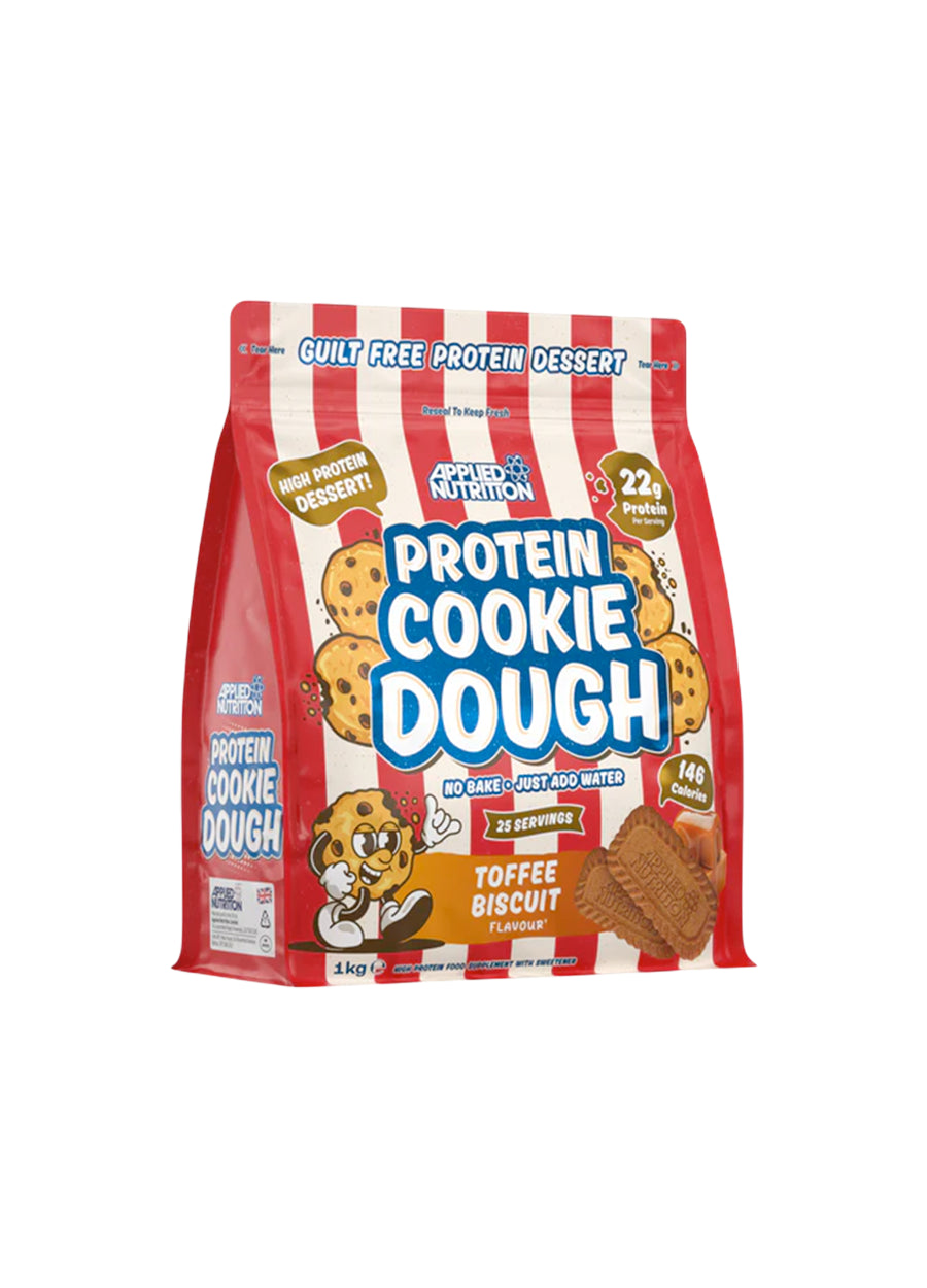 Applied Nutrition Protein Cookie Dough Dessert 1000g Toffee Biscuit
