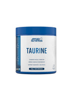 Taurine kosttillskott i burk från Applied Nutrition, blått lock, 200 g