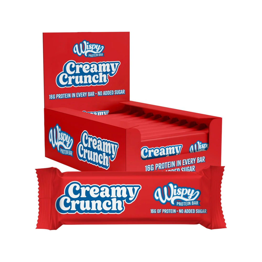 Protein Bar, Creamy Crunch - 10 x 55g