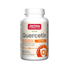 Jarrow Formulas Quercetin 500 mg kosttillskott i vit burk, 30 kapslar