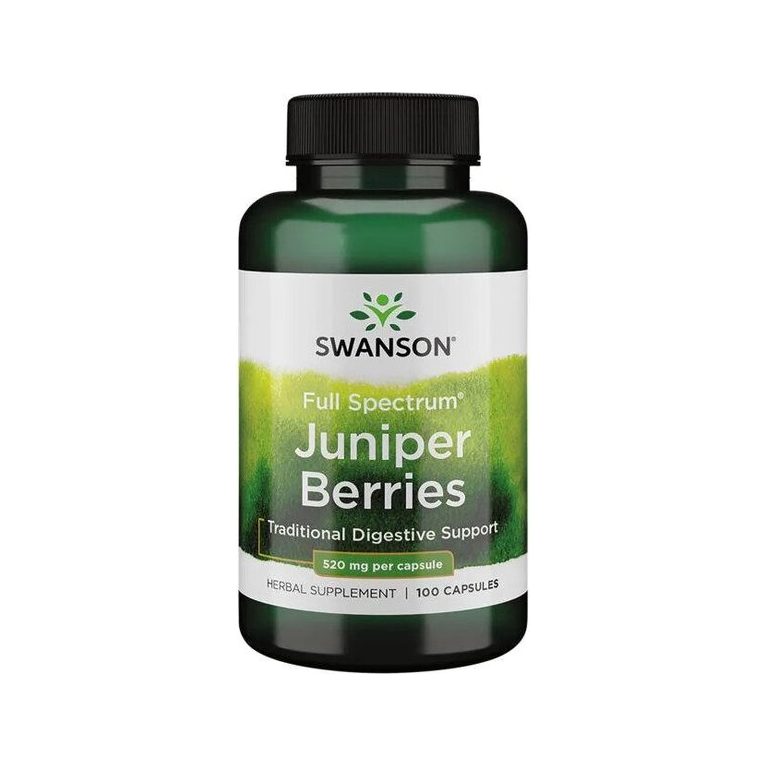 Full Spectrum Juniper Berries, 520mg - 100 caps